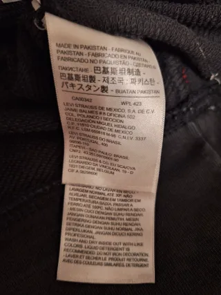 Sudadera Levi's Negra con Estampado