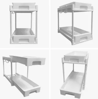 Organizador bajo fregadero 2 alturas NUEVO