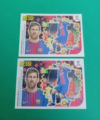 Cromos Messi FC Barcelona (2 unidades)