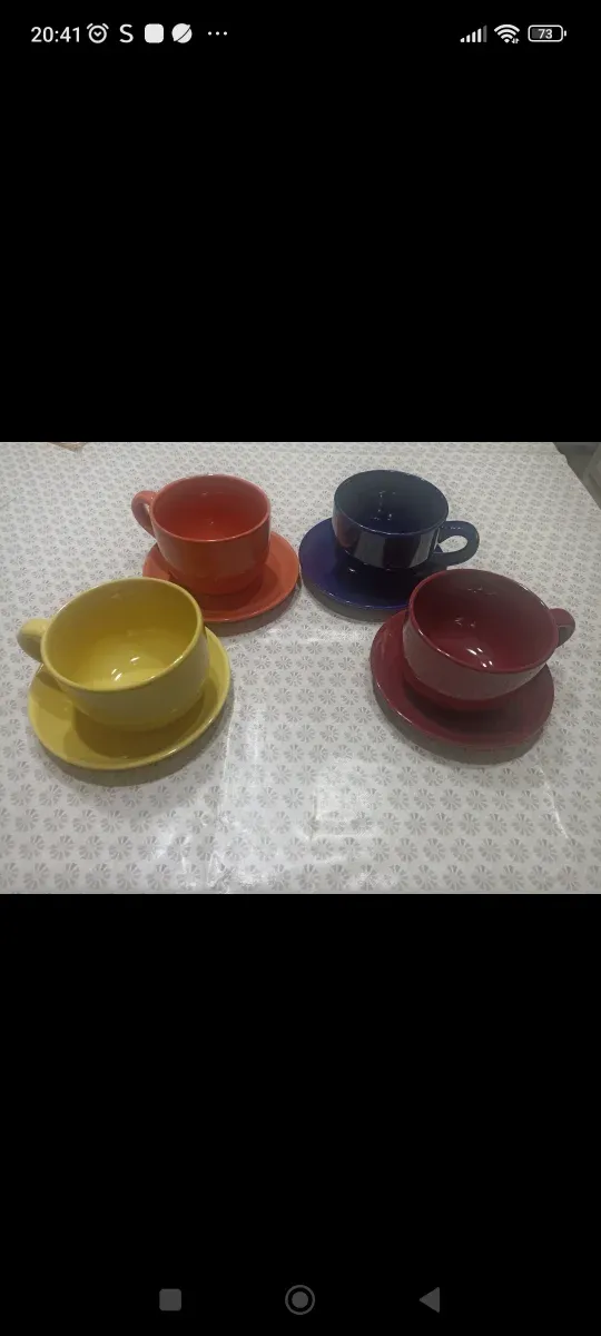 Juego 4 Tazas Grandes