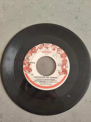 Vinile 45 giri Canzoncine per bambini