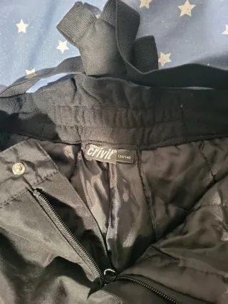 Pantalón de esquí para niño negro