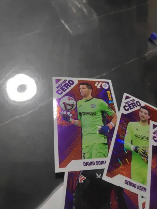 7 Cromos Mister Cero Porteros Liga Este 25/26