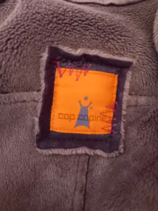 Abrigo corto Cop Copine marrón