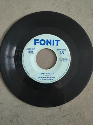Domenico Modugno - Piove 45 Giri Fonit