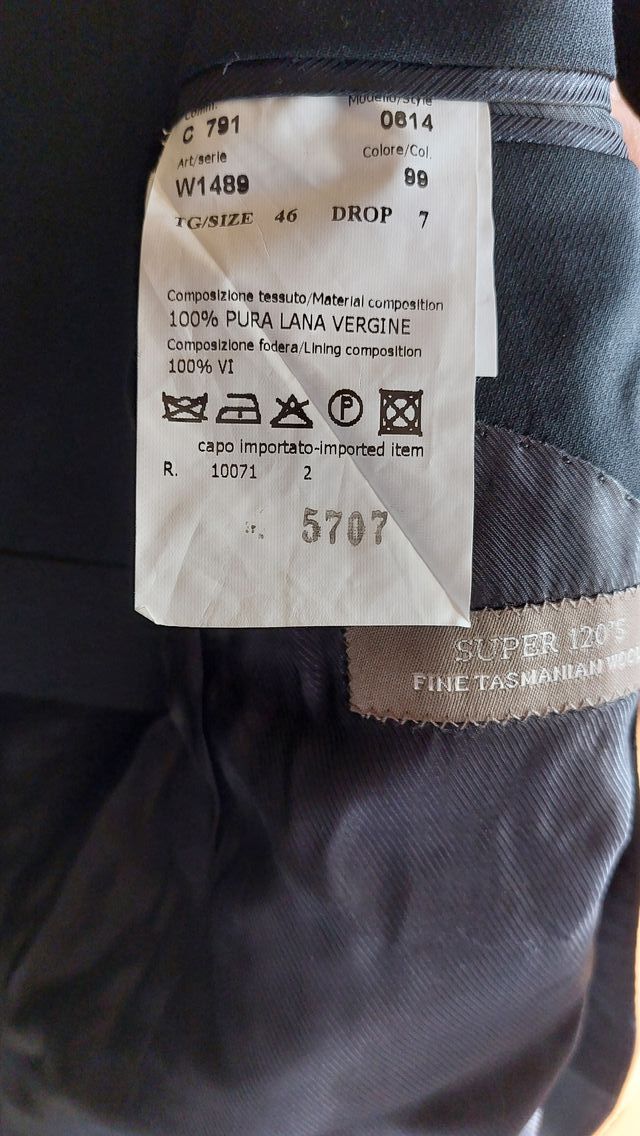 Completo elegante uomo Steve & Co. nero