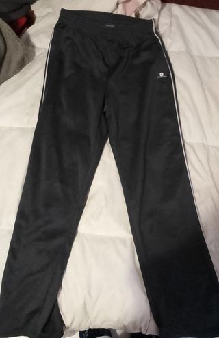 Pantalones Domyos mujer raya blanca