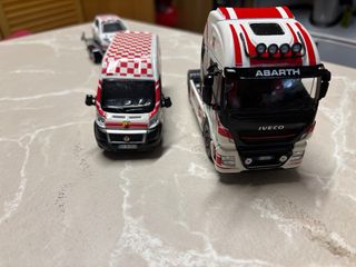 Abarth team rally 1/43
