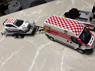 Abarth team rally 1/43