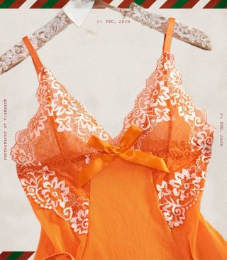 Lencería Sexy Naranja