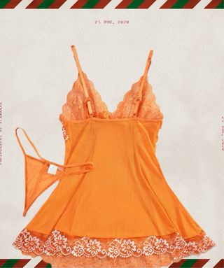 Lencería Sexy Naranja