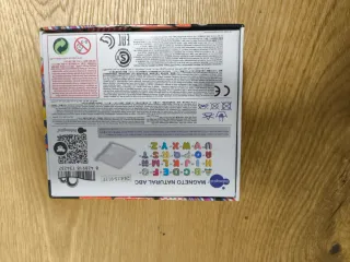 Imanes de letras ABC para niños