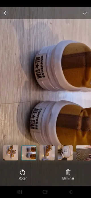 Zapatillas Converse mostaza