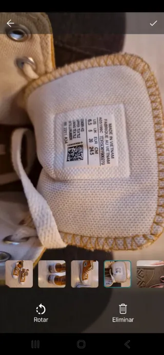 Zapatillas Converse mostaza