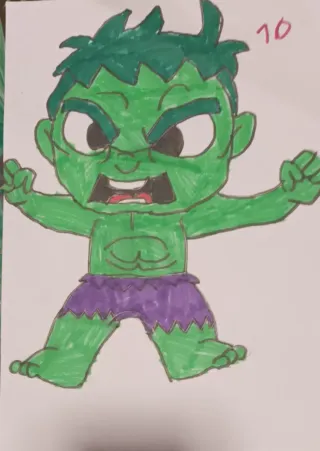 Pintura al óleo y dibujo original