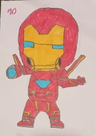 Pintura al óleo y dibujo original