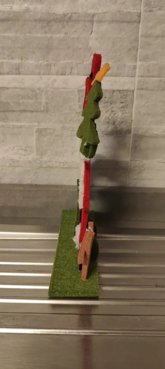 Decorazione natalizia pupazzo di neve