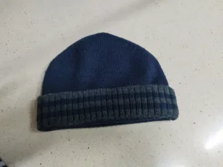 Bufanda y gorro a rayas