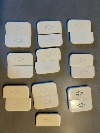 Tapas Dobles Simón 31 de accionador de persiana