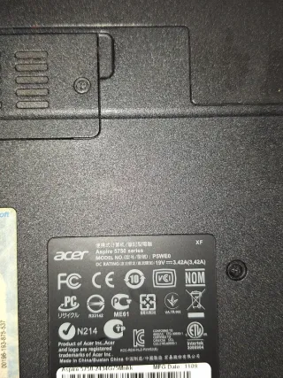 Acer Aspire 5750 P5WE0 (i5)