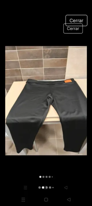 Pantalón chándal forrado talla G