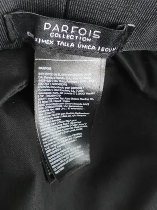 Cappellino Parfois Tweed Bianco Nero