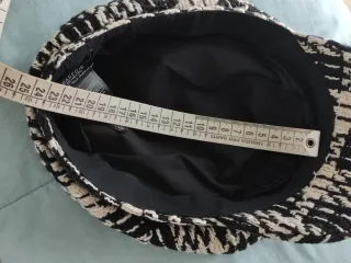 Cappellino Parfois Tweed Bianco Nero