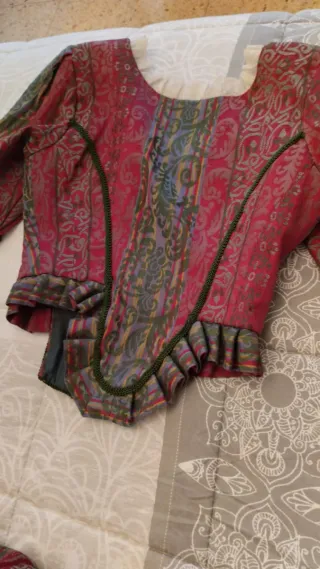 Traje de Fallera Multicolor