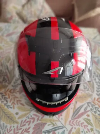 Casco Moto Astone con Intercomunicador Talla L