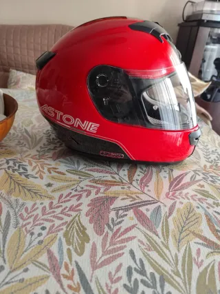 Casco Moto Astone con Intercomunicador Talla L