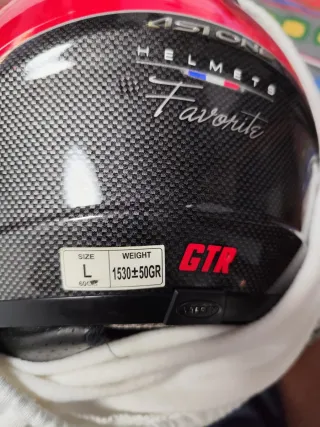 Casco Moto Astone con Intercomunicador Talla L