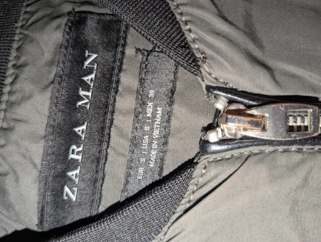 Chaqueta Zara Man Militar estilo militar