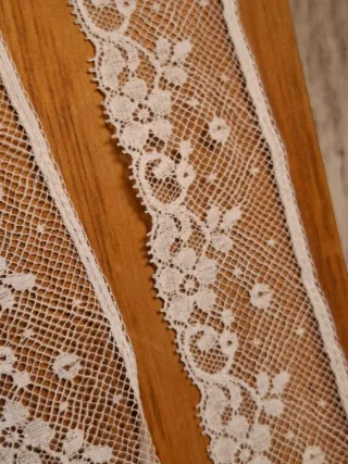 Encaje puntilla francesa vintage 12m