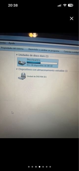 Portátil Asus Z53S gris plata