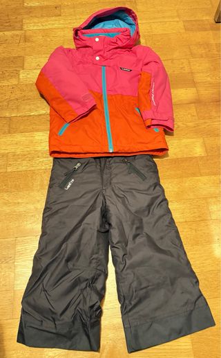 Traje de esquí niña Talla 4 años