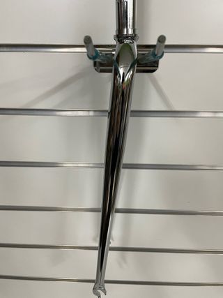 Horquilla bici acero recta rosca 230mm