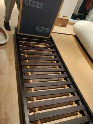 Tatami japonés de bambú y madera