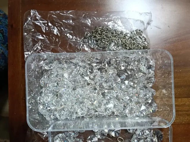 Cristales Strass Lágrima 210 cristales con enganch