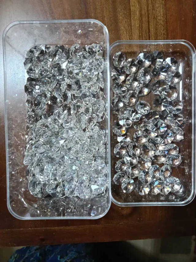 Cristales Strass Lágrima 210 cristales con enganch