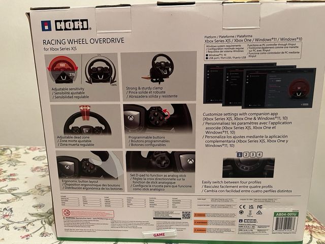 Volante y Pedales Thrustmaster Xbox