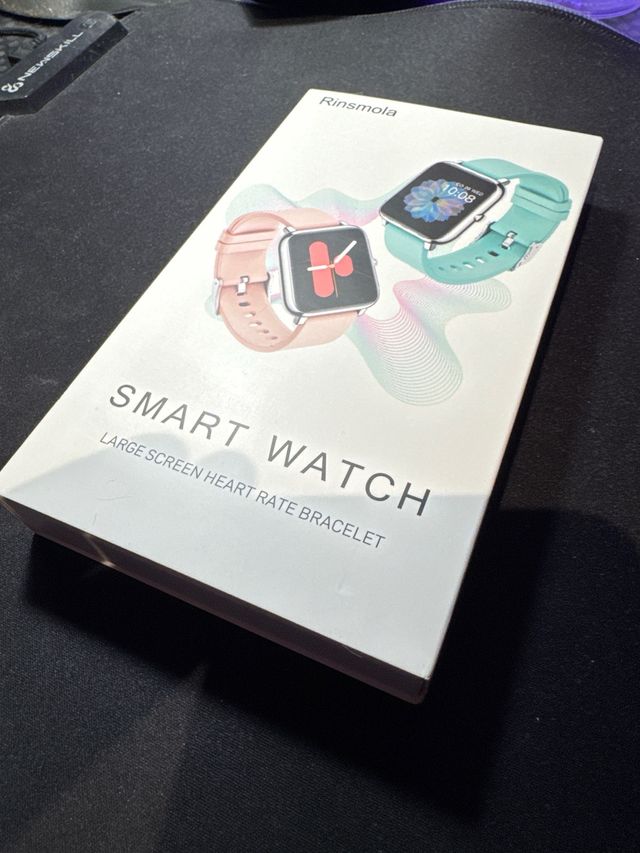 Reloj Smartwatch Rinsmola Negro