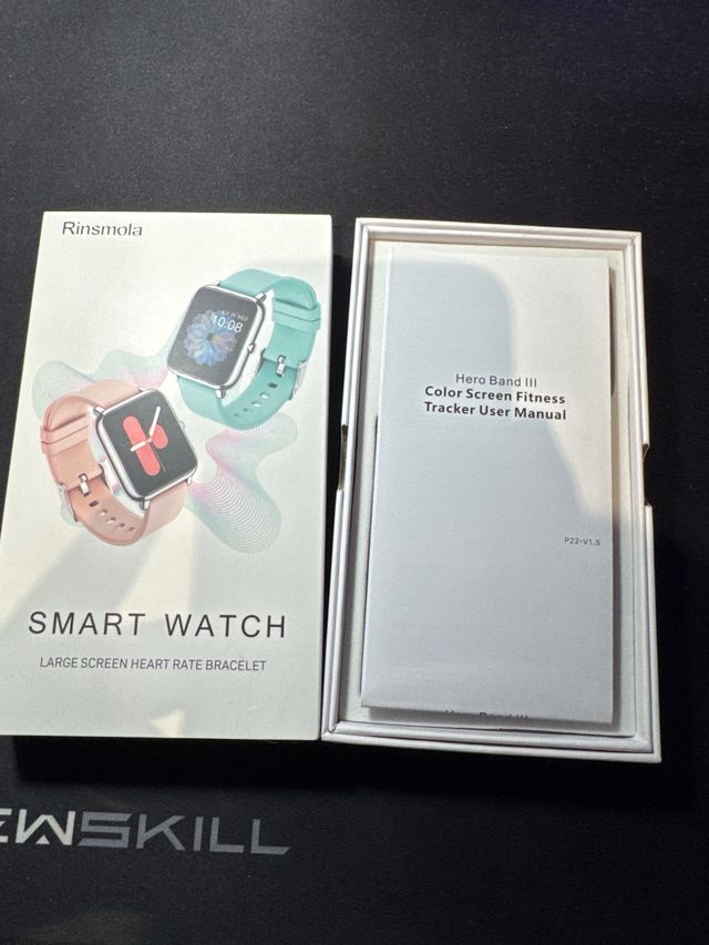 Reloj Smartwatch Rinsmola Negro