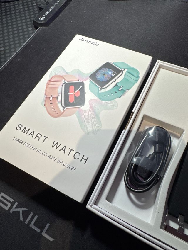 Reloj Smartwatch Rinsmola Negro