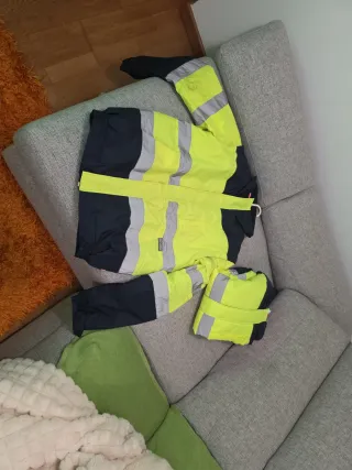 Chaqueta de trabajo Velilla alta visibilidad
