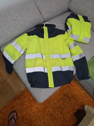 Chaqueta de trabajo Velilla alta visibilidad