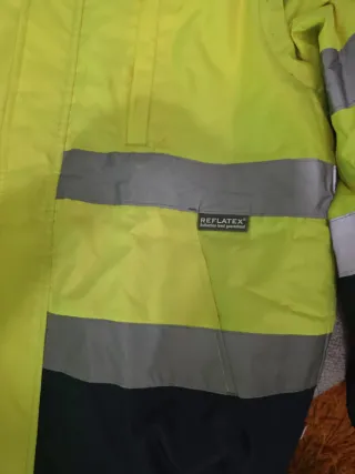 Chaqueta de trabajo Velilla alta visibilidad