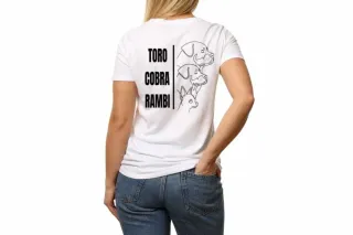 Camiseta personalizada con diseño de perros