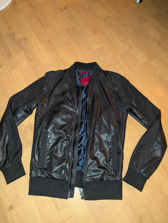 Chaqueta Ligera Zara Man negra Talla S