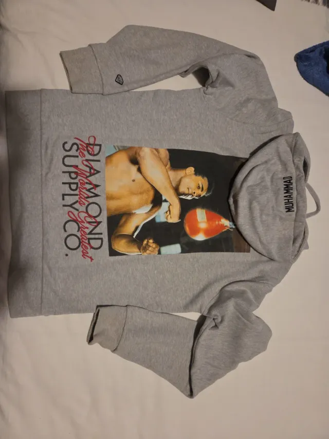 Sudadera gris chico Diamond Supply Co.