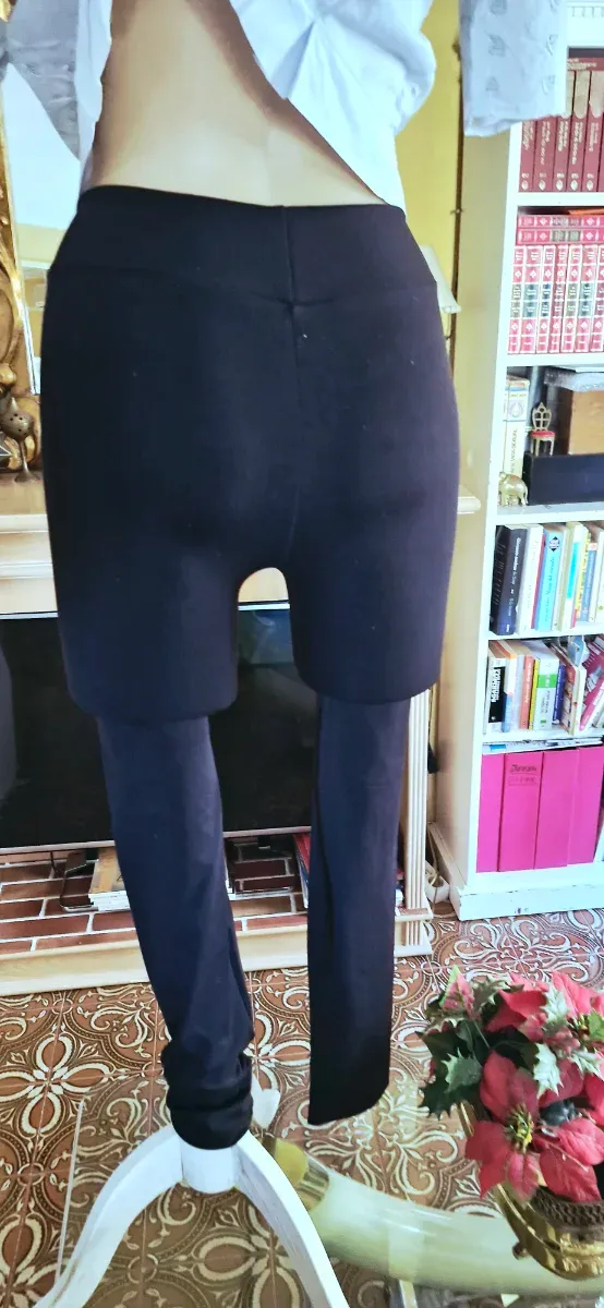 Leggings Push Up Calzedonia Pretos